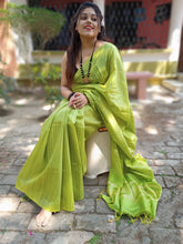 Semi Ghicha check Dilk Saree